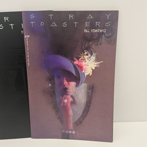 Stray Toasters #2 3,4 Bill Siekiewicz; Epic (Marvel) Comics 1988 EX Books Lot - Picture 3 of 4